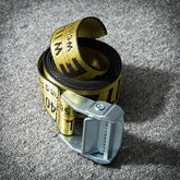Off White Belts Canvas Belts Hip Hop Embroidery